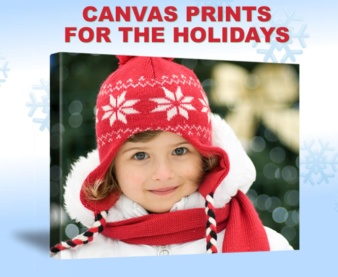 Print your photos on canvas and get 1/2 off additional copies of your print.