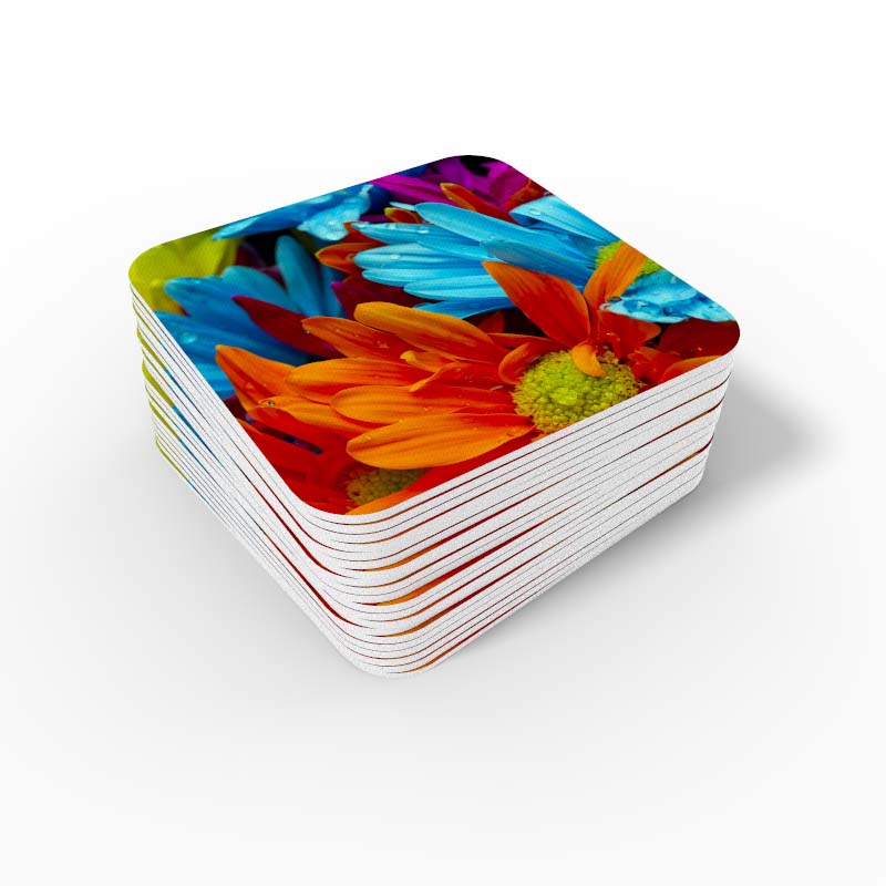 Round, square, ceramic to rubber coaster that you can imprint your artwork, photo or logo. Makes a fantastic promotional, retail or gift item.