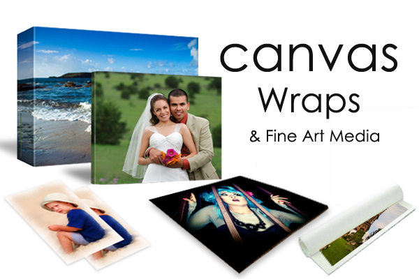 From Canvas Wraps to Luster Photo paper, we offer mounted and unmounted canvas and fine art paper prints.