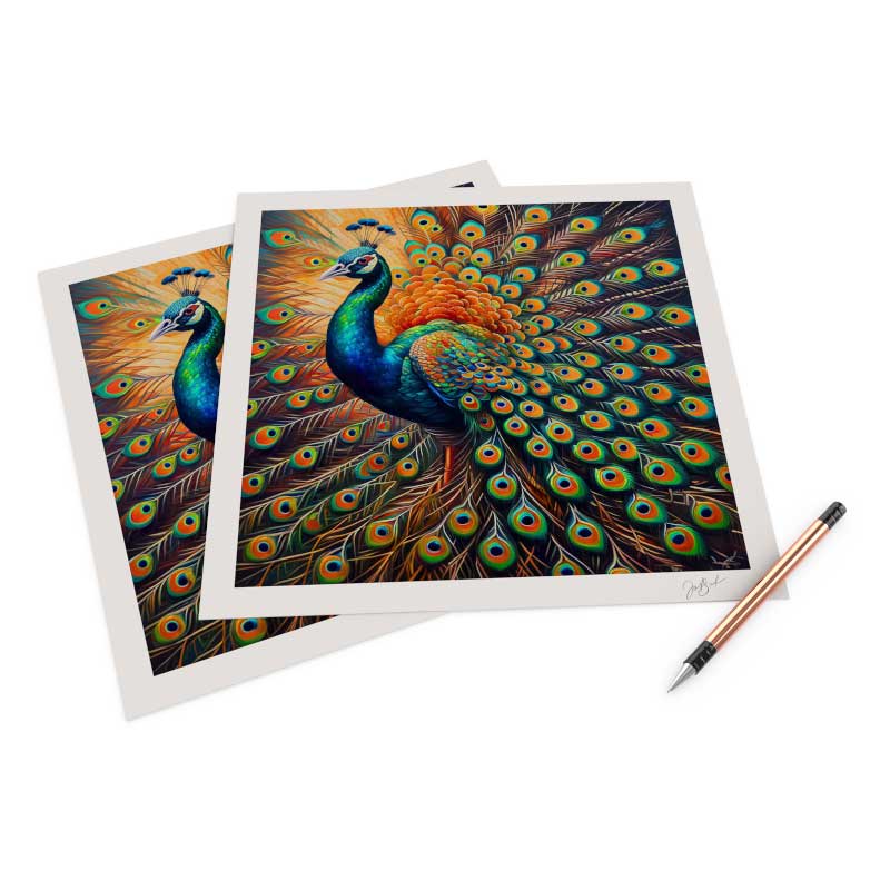 One of the largest ranges of paper selections, while using the highest level of archival print technology allowing superior detail and color, you can create custom giclee prints of your artwork and photos.