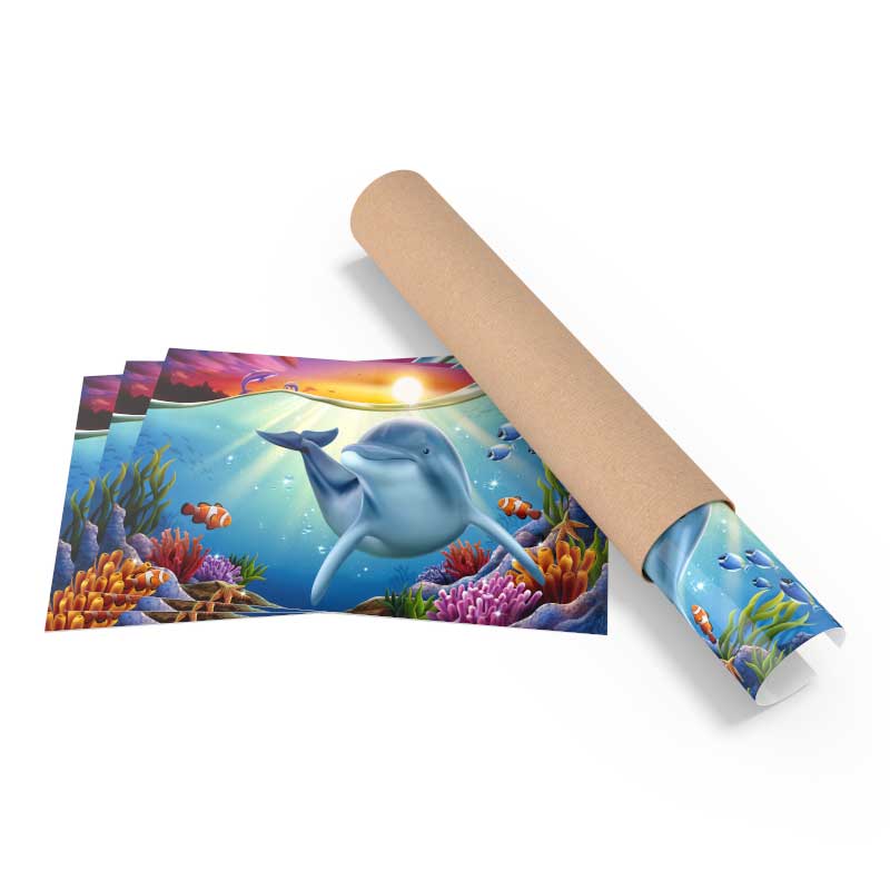  Peel & Stick Vinyl - 24 x 24 Inch Print <br /><small>Custom Posters, No Border Printing for Your Photos & Artwork Online</small>